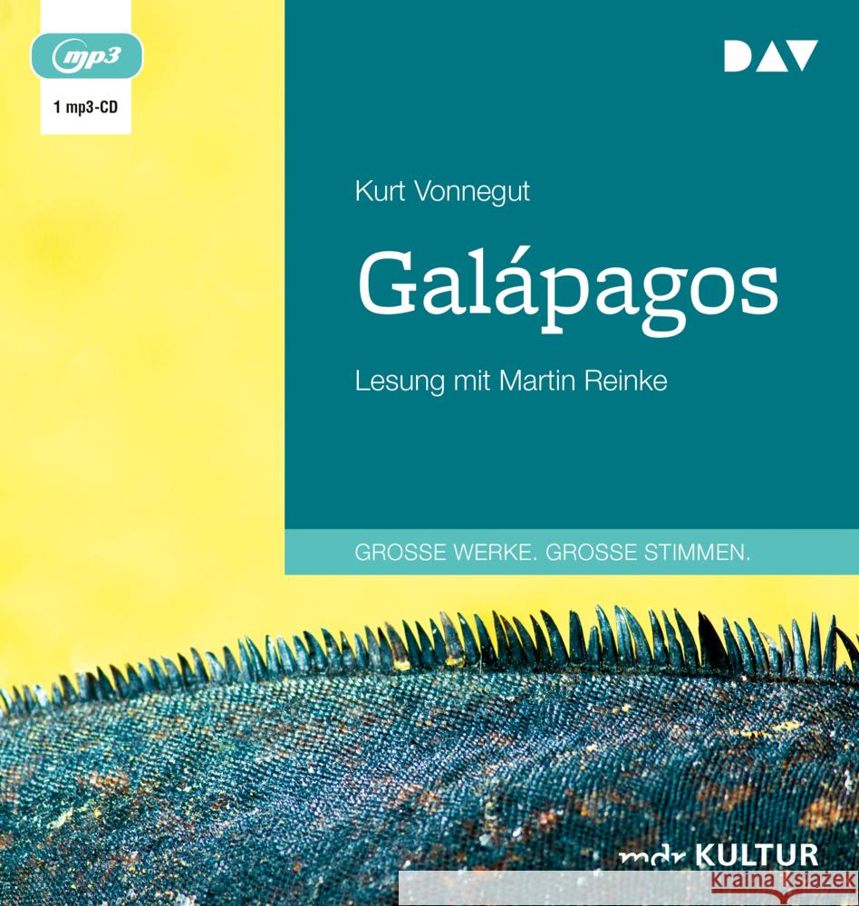 Galápagos, 1 Audio-CD, 1 MP3 Vonnegut, Kurt 9783742430137 Der Audio Verlag, DAV - książka