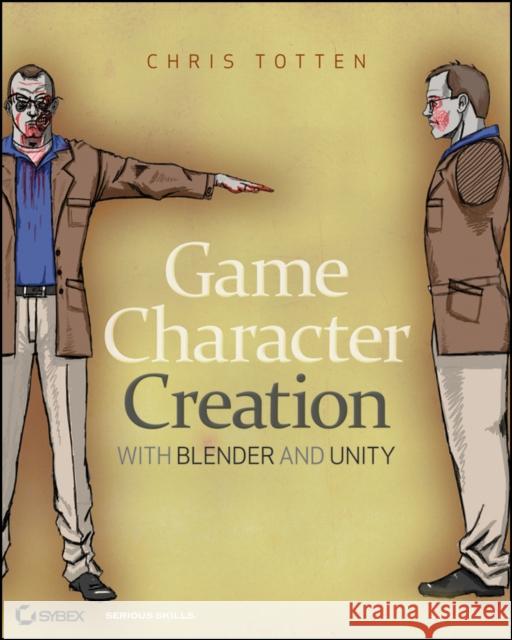 Game Character Creation with Blender and Unity C Totten 9781118172728  - książka