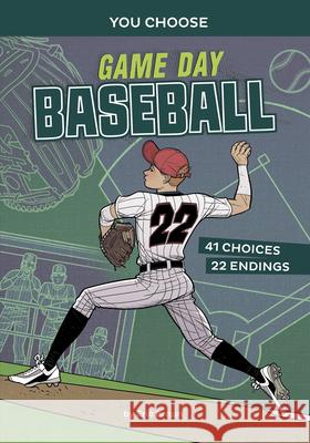 Game Day Baseball: An Interactive Sports Story Eric Braun Fran Bueno 9781496697103 Capstone Press - książka