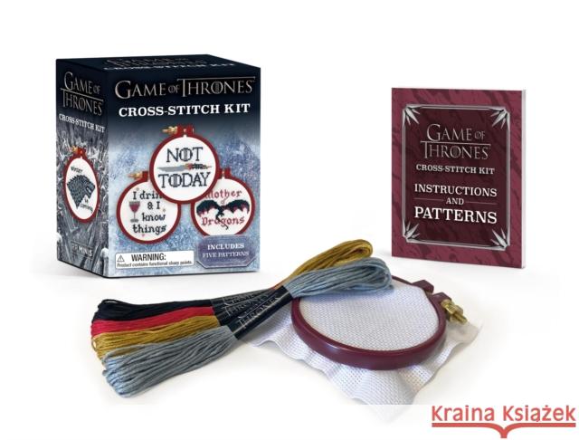 Game of Thrones Cross-Stitch Kit Running Press 9780762486953 Running Press - książka