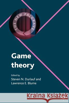 Game Theory  9780230238909 PALGRAVE MACMILLAN - książka