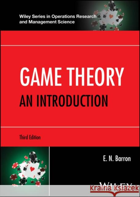 Game Theory: An Introduction E. N. (Loyola University Chicago) Barron 9781394169115  - książka