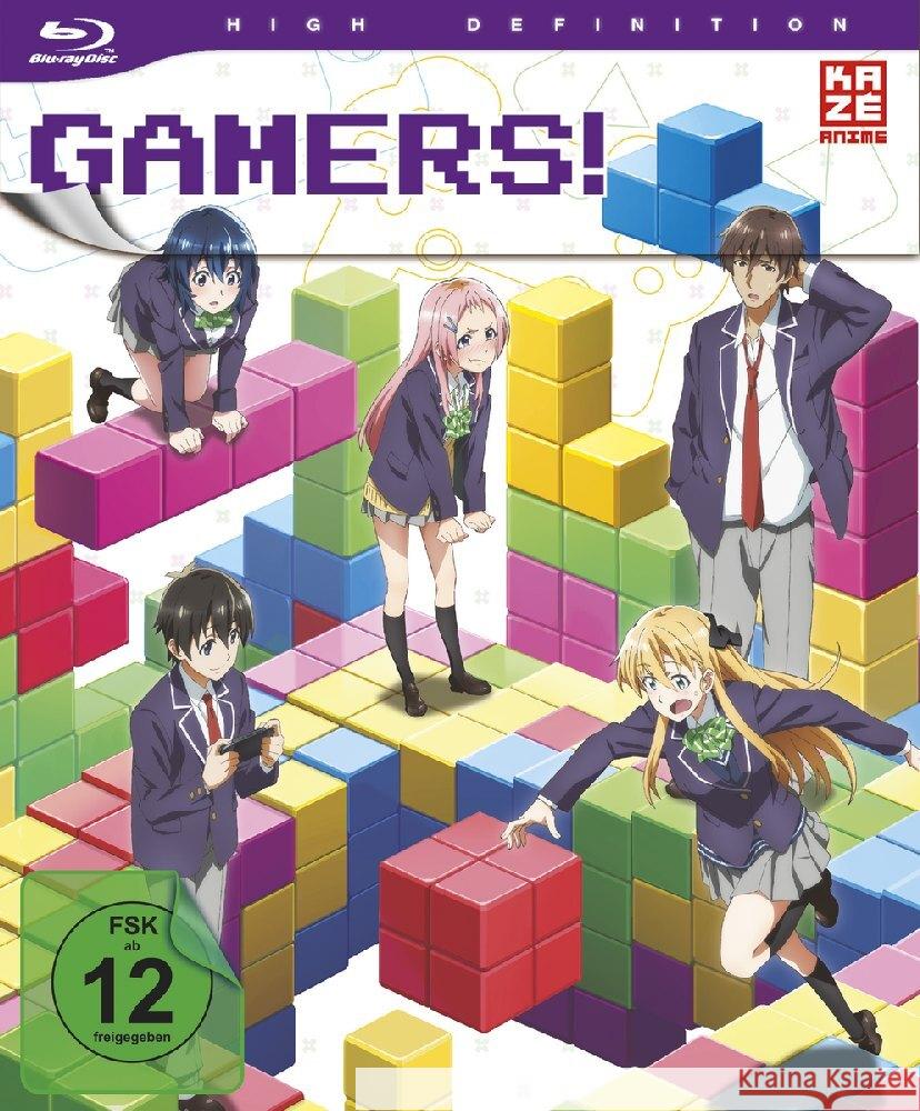 Gamers! - Gesamtausgabe, 3 Blu-ray  7630017510839 Crunchyroll - książka