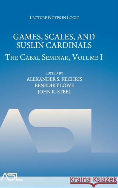Games, Scales and Suslin Cardinals Kechris, Alexander S. 9780521899512 Cambridge University Press - książka