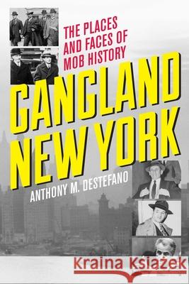 Gangland New York: The Places and Faces of Mob History Anthony DeStefano 9781493006007 Globe Pequot Press - książka