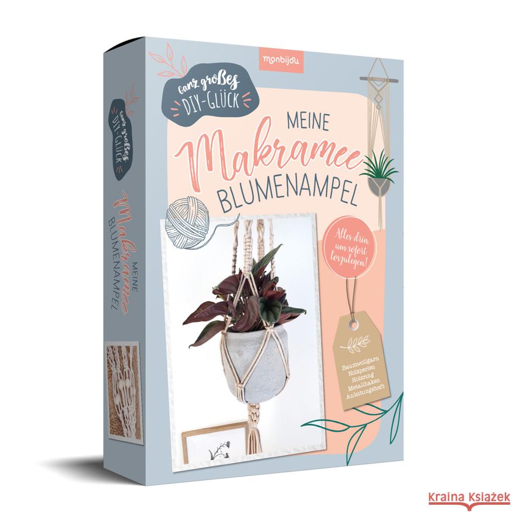 Ganz großes DIY-Glück: Meine Makramee Blumenampel  4260188015265 Lingen - książka