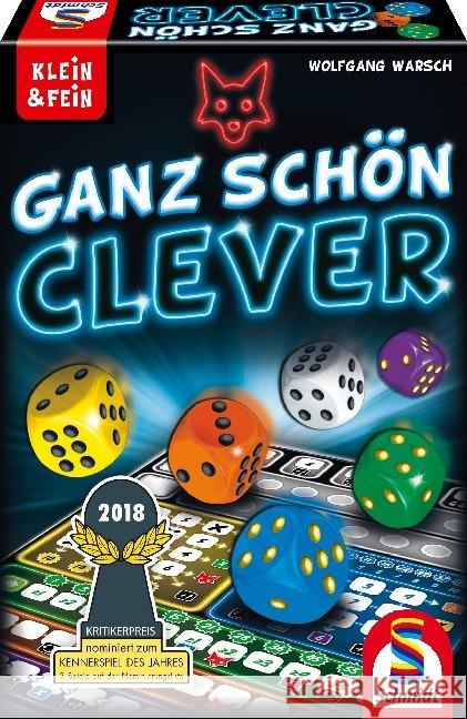 Ganz schön clever (Spiel) : Auf der Nominierungsliste zu Kennerspiel des Jahres 2018 Warsch, Wolfgang 4001504493400 Schmidt Spiele - książka