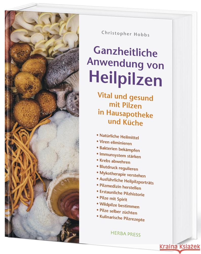 Ganzheitliche Anwendung von Heilpilzen Hobbs, Christopher 9783946245100 Edition Reuss - książka