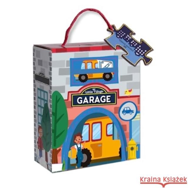 Garage (My Little Village Junior) Anne Sofie Sternberg 9788742555002 Globe - książka