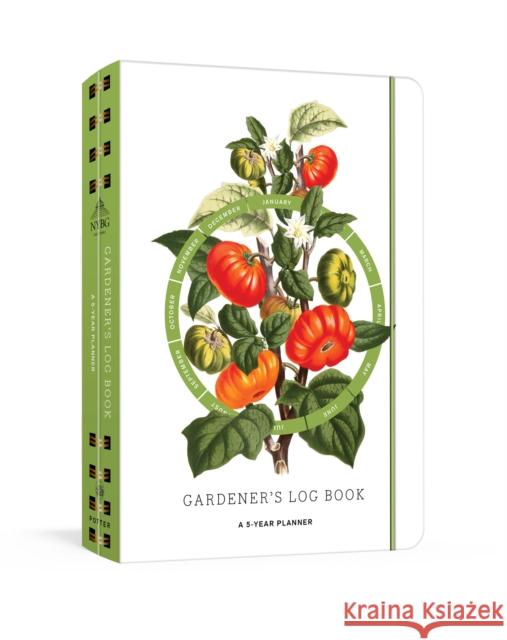 Gardener's Log Book New York Botanical Garden 9781524759070 Clarkson Potter Publishers - książka