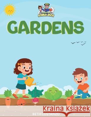 Gardens - Activity Workbook Beth Costanzo 9781087971100 Adventures of Scuba Jack - książka