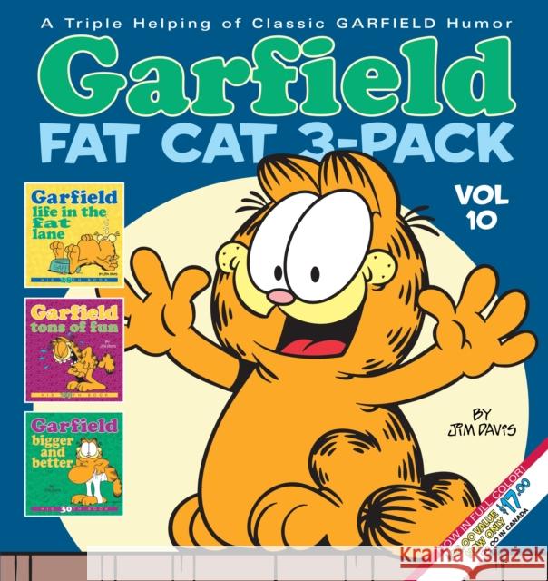 Garfield Fat Cat 3-Pack #10 Jim Davis 9780425285589 Ballantine Books - książka