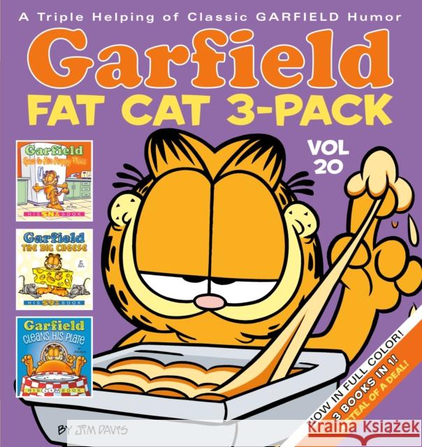 Garfield Fat Cat 3-Pack #20 Jim Davis 9780425285718 Random House USA Inc - książka