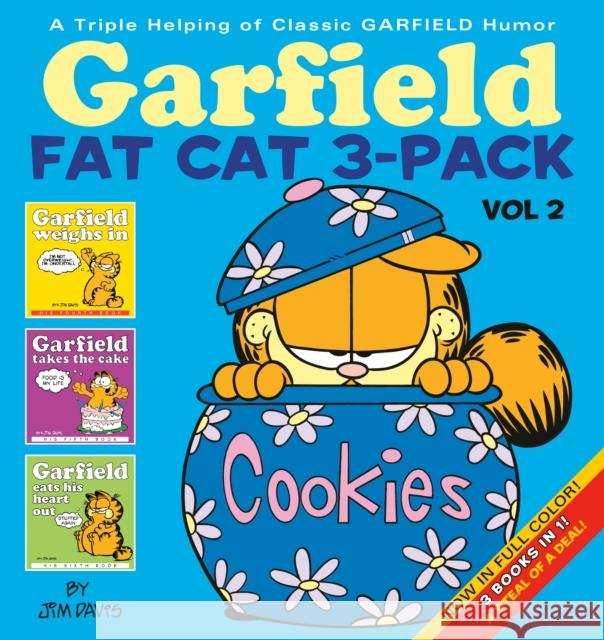 Garfield Fat Cat 3-Pack #2: A Triple Helping of Classic Garfield Humor Davis, Jim 9780345464651 Ballantine Books - książka