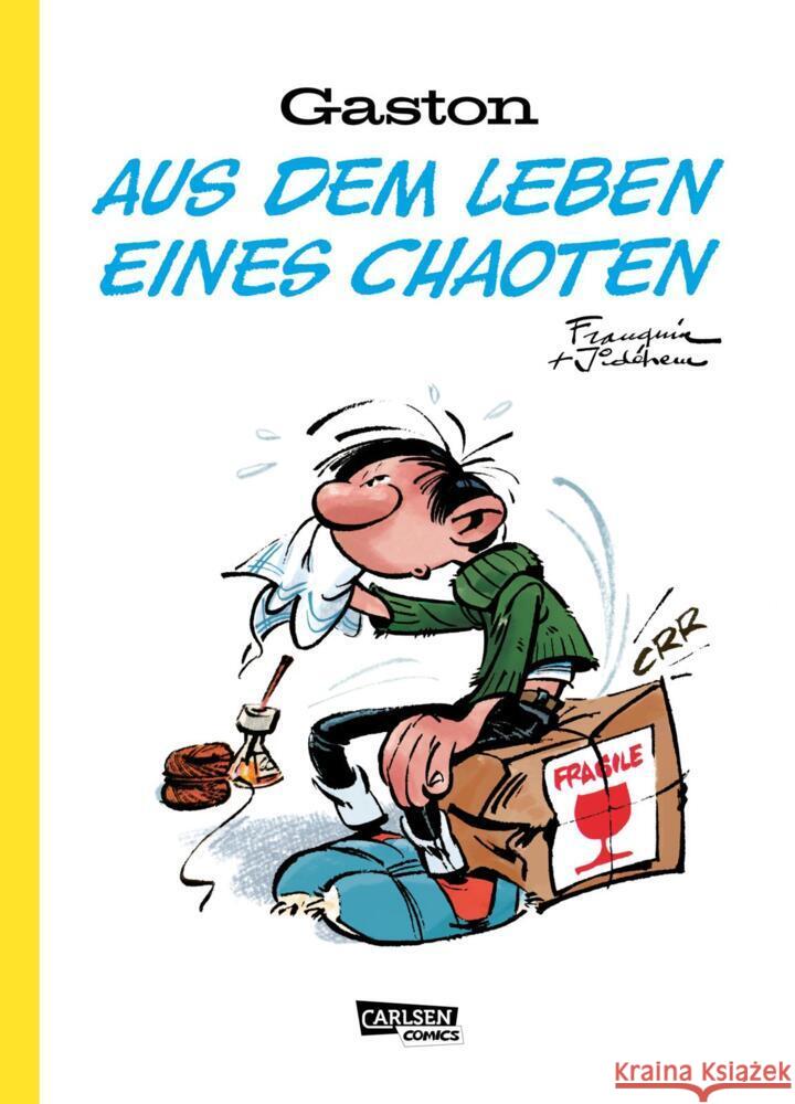Gaston: Aus dem Leben eines Chaoten (Hochwertige Jubiläumsedition 100 Jahre Franquin) Franquin, André 9783551796646 Carlsen Comics - książka