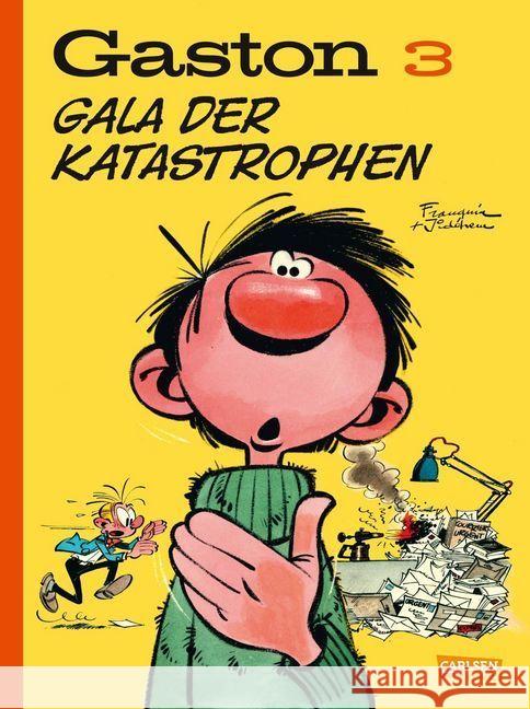 Gaston, Gala der Katastrophen Franquin, André 9783551741844 Carlsen - książka