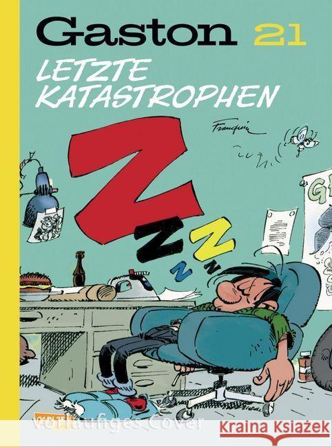 Gaston, Letzte Katastrophen Franquin, André 9783551744586 Carlsen - książka