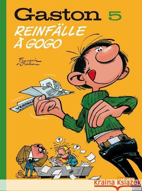 Gaston, Reinfälle á gogo Franquin, André 9783551741868 Carlsen - książka