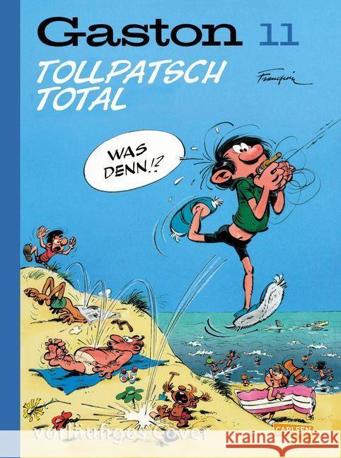 Gaston, Tollpatsch Total Franquin, André 9783551742155 Carlsen - książka