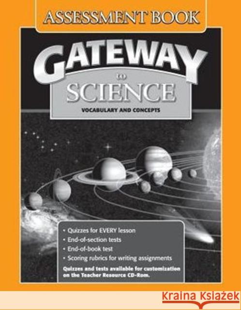 Gateway to Science: Assessment Book Tim Collins 9781424008940 CENGAGE LEARNING - książka