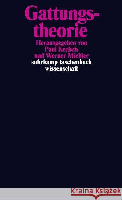 Gattungstheorie  9783518297797 Suhrkamp - książka