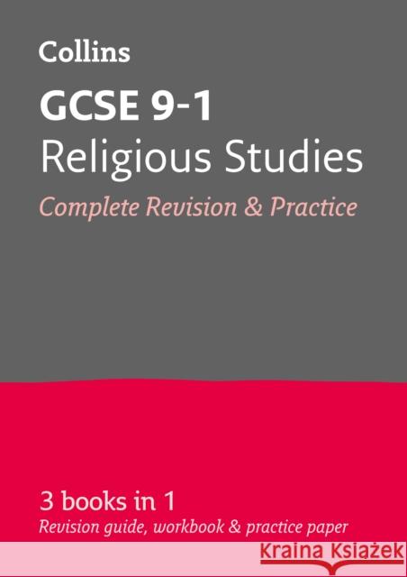 GCSE 9-1 Religious Studies All-in-One Complete Revision and Practice: Ideal for the 2026 and 2027 Exams Collins GCSE 9780008166335 Collins GCSE Revision and Practice: New 216  - książka