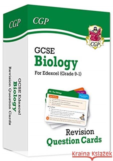 GCSE Biology Edexcel Revision Question Cards CGP Books 9781789082739 Coordination Group Publications Ltd (CGP) - książka