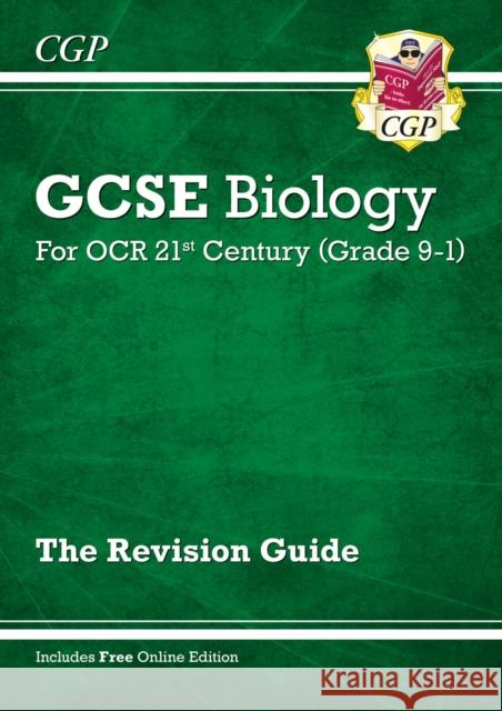 GCSE Biology: OCR 21st Century Revision Guide (with Online Edition)  9781782945611 Coordination Group Publications Ltd (CGP) - książka