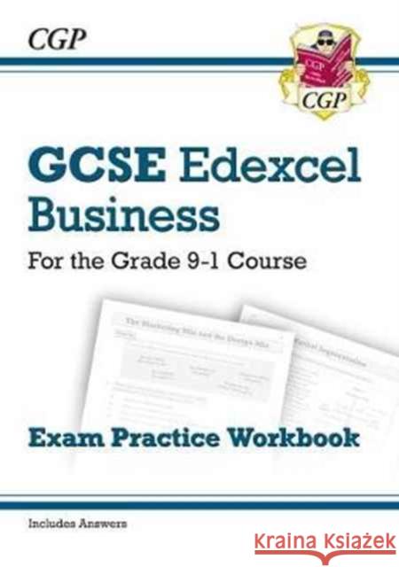 GCSE Business Edexcel Exam Practice Workbook (includes Answers) CGP Books 9781782946939 Coordination Group Publications Ltd (CGP) - książka