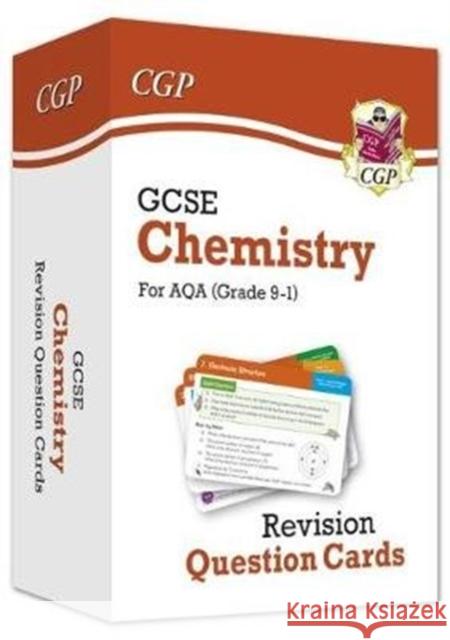 GCSE Chemistry AQA Revision Question Cards: for the 2025 and 2026 exams CGP Books 9781789080537 Coordination Group Publications Ltd (CGP) - książka