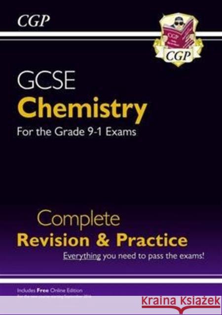 GCSE Chemistry Complete Revision & Practice includes Online Ed, Videos & Quizzes CGP Books 9781782945901 Coordination Group Publications Ltd (CGP) - książka