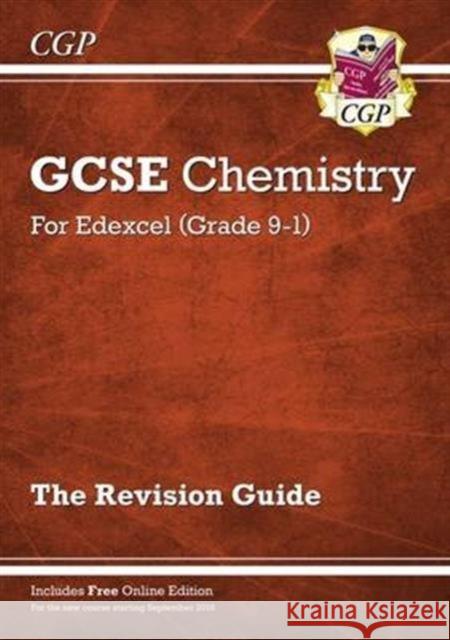 GCSE Chemistry Edexcel Revision Guide includes Online Edition, Videos & Quizzes CGP Books 9781782945727 Coordination Group Publications Ltd (CGP) - książka