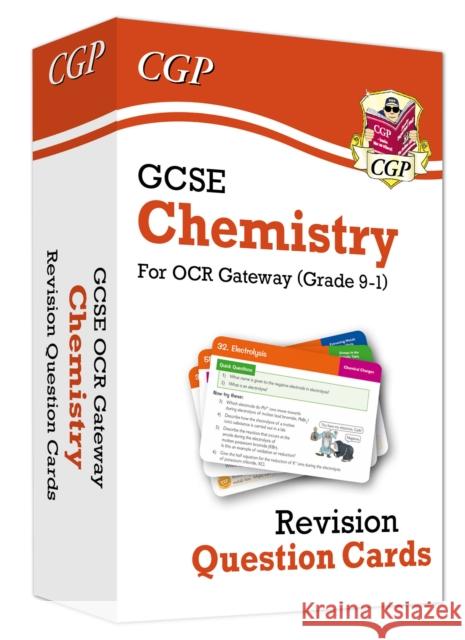 GCSE Chemistry OCR Gateway Revision Question Cards: for the 2025 and 2026 exams CGP Books 9781789083736 Coordination Group Publications Ltd (CGP) - książka