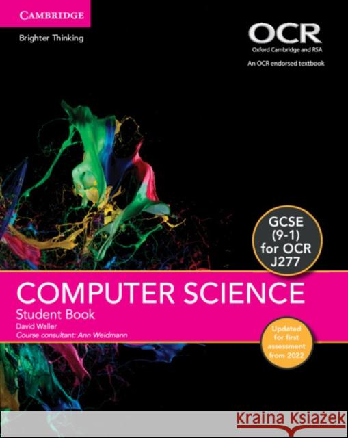 GCSE Computer Science for OCR Student Book Updated Edition David Waller Ann Weidmann 9781108812542 Cambridge University Press - książka