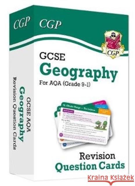 GCSE Geography AQA Revision Question Cards CGP Books 9781789082784 Coordination Group Publications Ltd (CGP) - książka