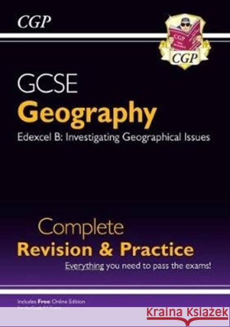 GCSE Geography Edexcel B Complete Revision & Practice includes Online Edition CGP Books 9781789080919 Coordination Group Publications Ltd (CGP) - książka