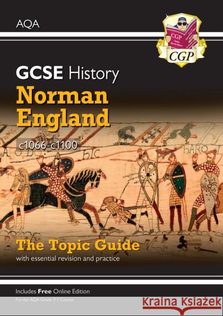 GCSE History AQA Topic Revision Guide - Norman England, c1066-c1100 CGP Books 9781789082852 Coordination Group Publications Ltd (CGP) - książka