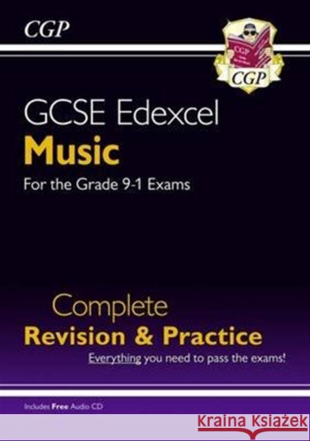 GCSE Music Edexcel Complete Revision & Practice (with Audio & Online Edition) CGP Books 9781782946151 Coordination Group Publications Ltd (CGP) - książka