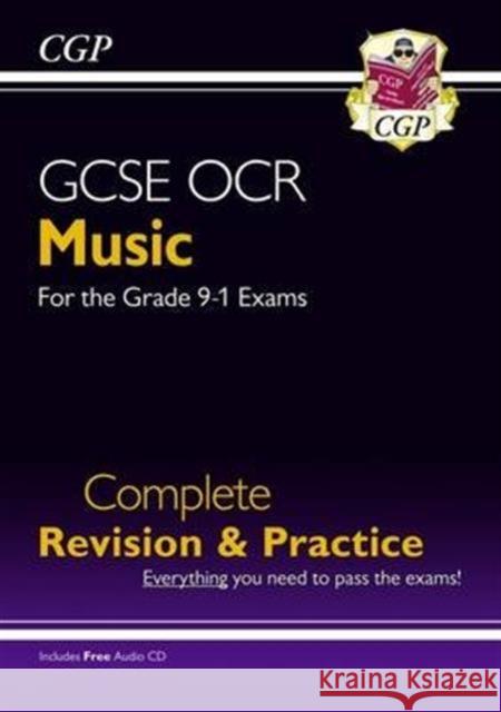 GCSE Music OCR Complete Revision & Practice (with Audio & Online Edition) CGP Books 9781782946168 Coordination Group Publications Ltd (CGP) - książka