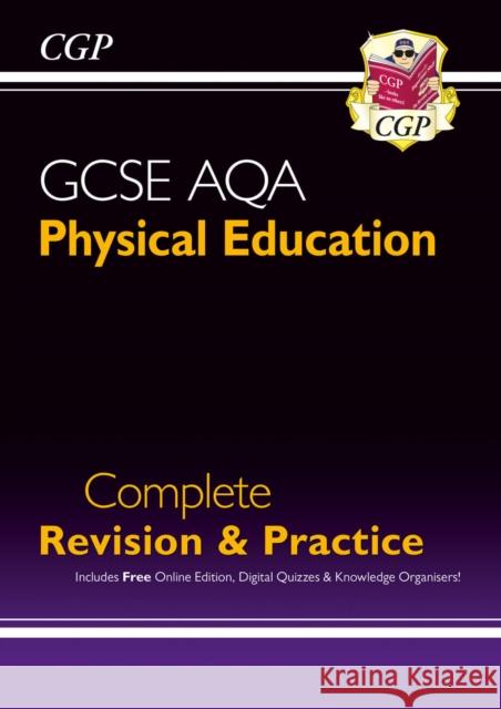 GCSE Physical Education AQA Complete Revision & Practice (with Online Edition and Quizzes) CGP Books 9781789080087 Coordination Group Publications Ltd (CGP) - książka