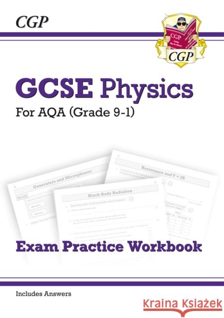 GCSE Physics AQA Exam Practice Workbook - Higher (includes answers) CGP Books 9781782944942 Coordination Group Publications Ltd (CGP) - książka