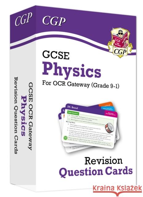 GCSE Physics OCR Gateway Revision Question Cards CGP Books CGP Books  9781789083743 Coordination Group Publications Ltd (CGP) - książka