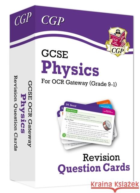 GCSE Physics OCR Gateway Revision Question Cards CGP Books 9781789083743 Coordination Group Publications Ltd (CGP) - książka