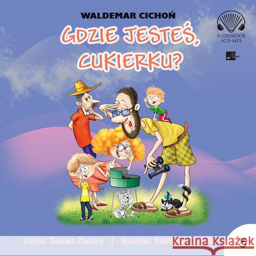 Gdzie jesteś Cukierku? Audiobook Cichoń Waldemar 9788366155756 Aleksandria - książka