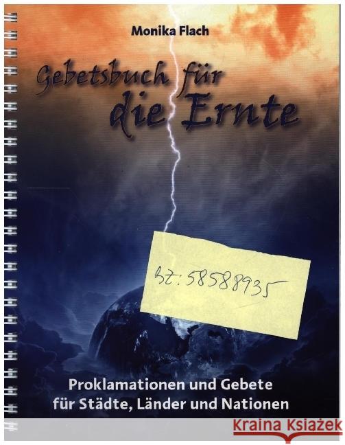 Gebetsbuch für die Ernte Flach, Monika 9783938050071 Kingdom Impact - książka