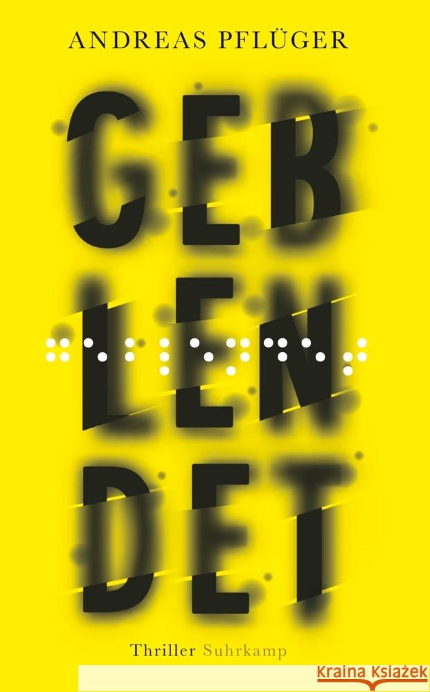Geblendet Pflüger, Andreas 9783518471241 Suhrkamp - książka