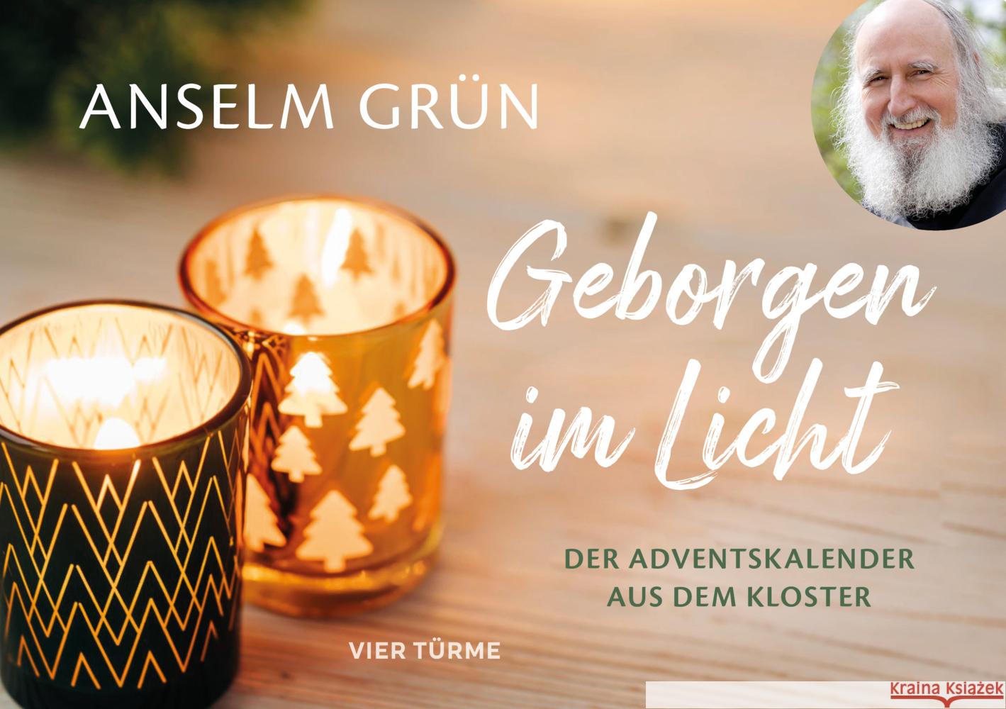 Geborgen im Licht Grün, Anselm 9783736505841 Vier Türme - książka