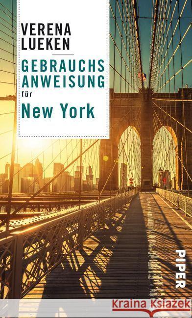 Gebrauchsanweisung für New York Lueken, Verena 9783492277372 Piper - książka