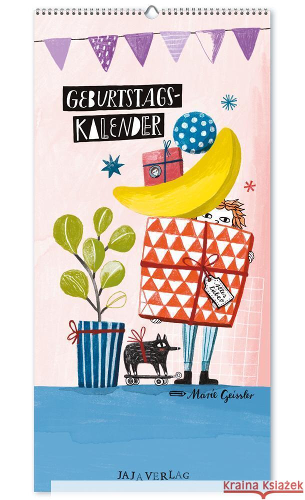 Geburtstagskalender Geißler, Marie 9783948904753 Jaja Verlag - książka