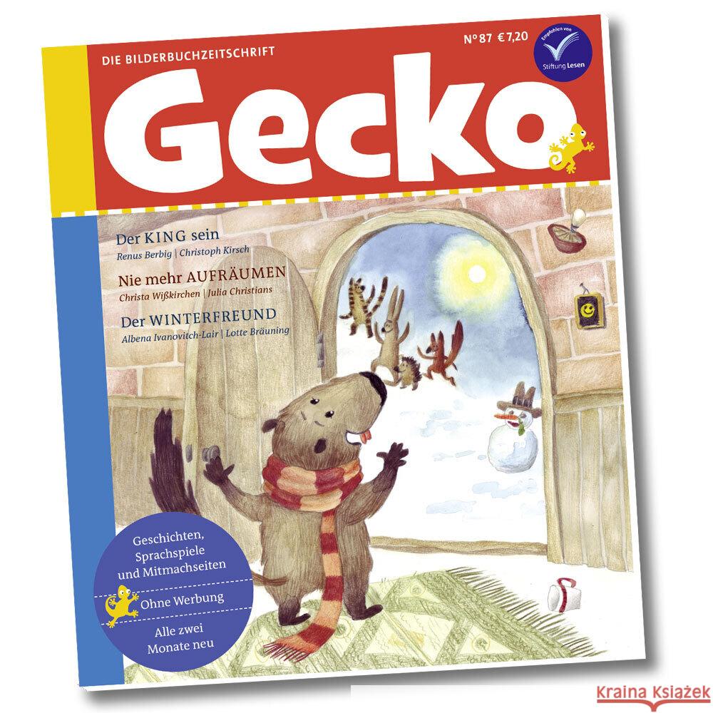 Gecko Kinderzeitschrift Band 87 Berbig, Renus, Wißkirchen, Christa, Ivanovitch-Lair, Albena 9783940675866 Edition Loris - książka